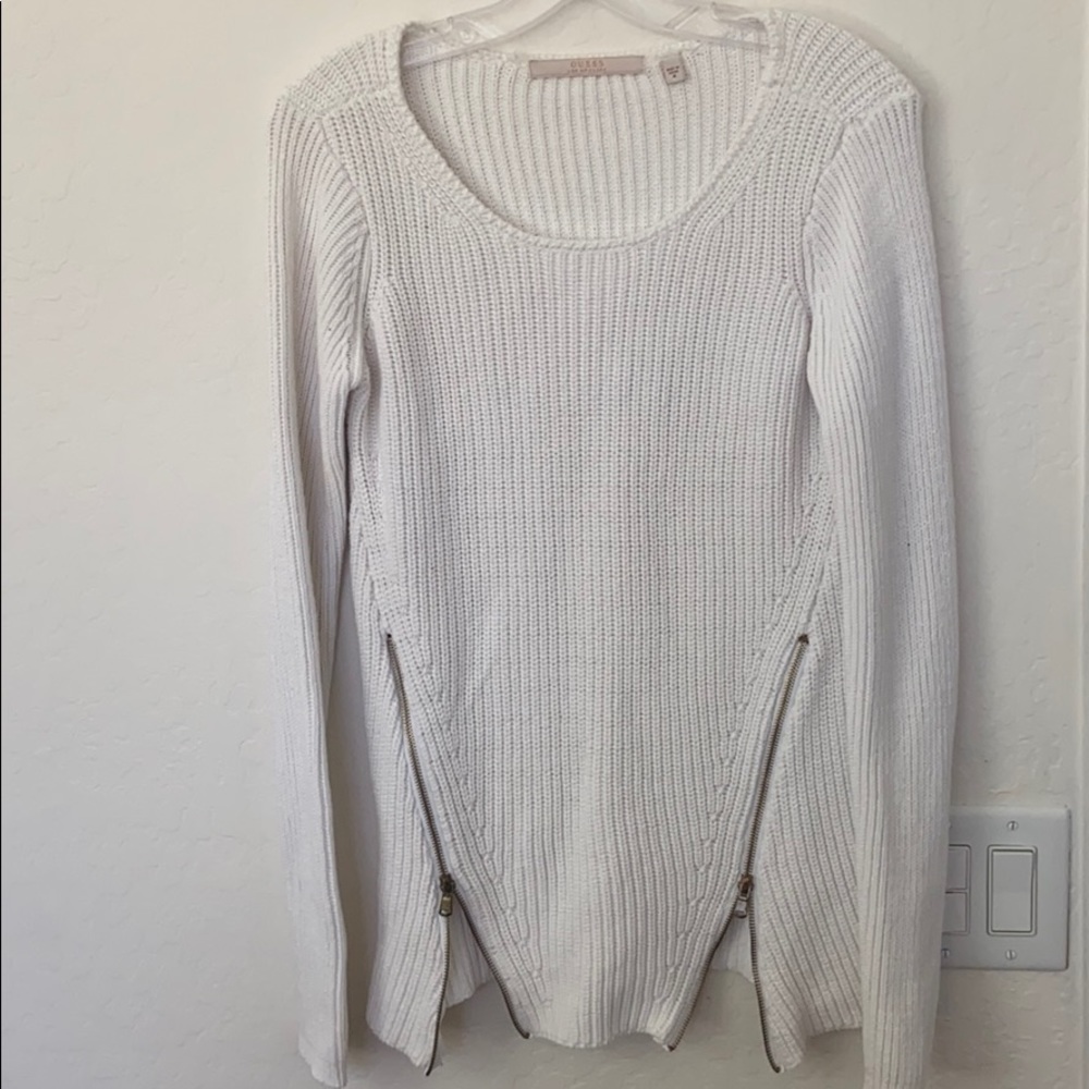 White sweater